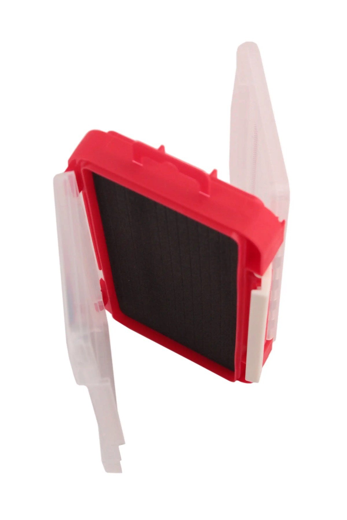 Meiho Run Gun Case 1010W-1 Çift Taraflı Evalı LRF Kutusu - Balıkçılık Malzemesi Organizer -Kırmızı