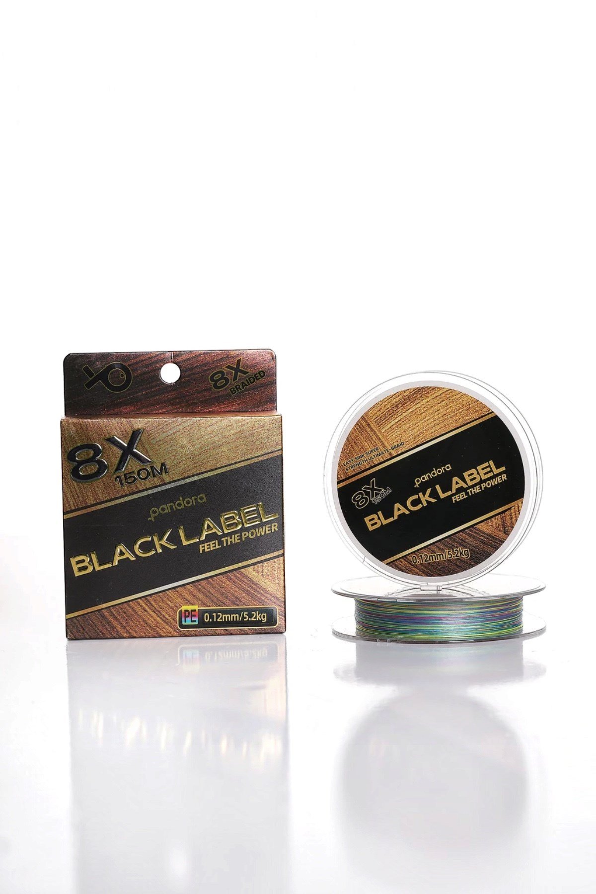 Pandora Black Label x8 150m 0,12mm multi color