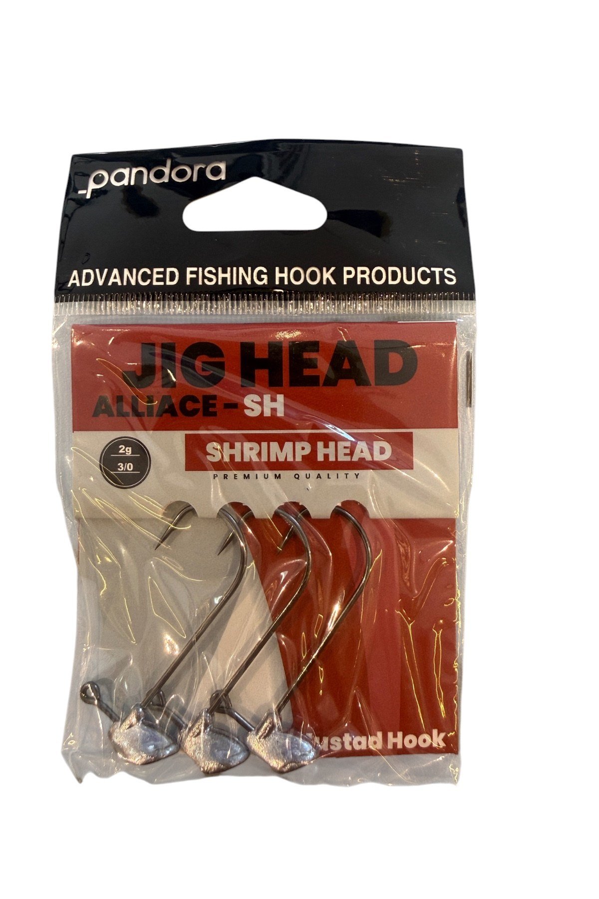 Pandora Shrimp Alliace-SH Jig Head 2g 3/0