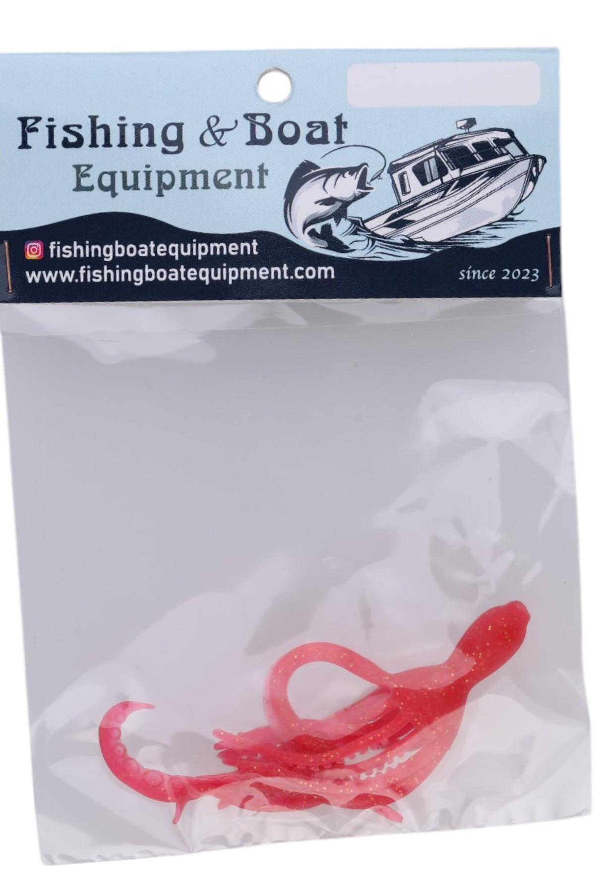 Silikon Ahtapot 10 cm ( red )