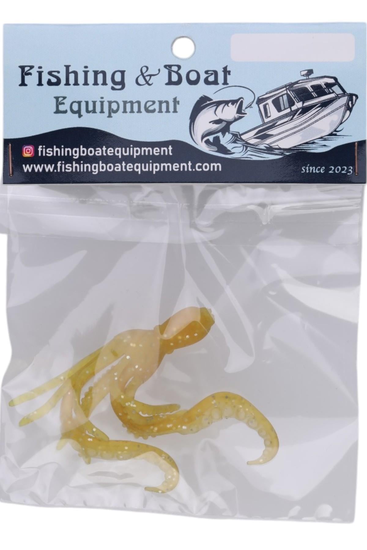 Silikon Ahtapot 10 cm ( yellow  )