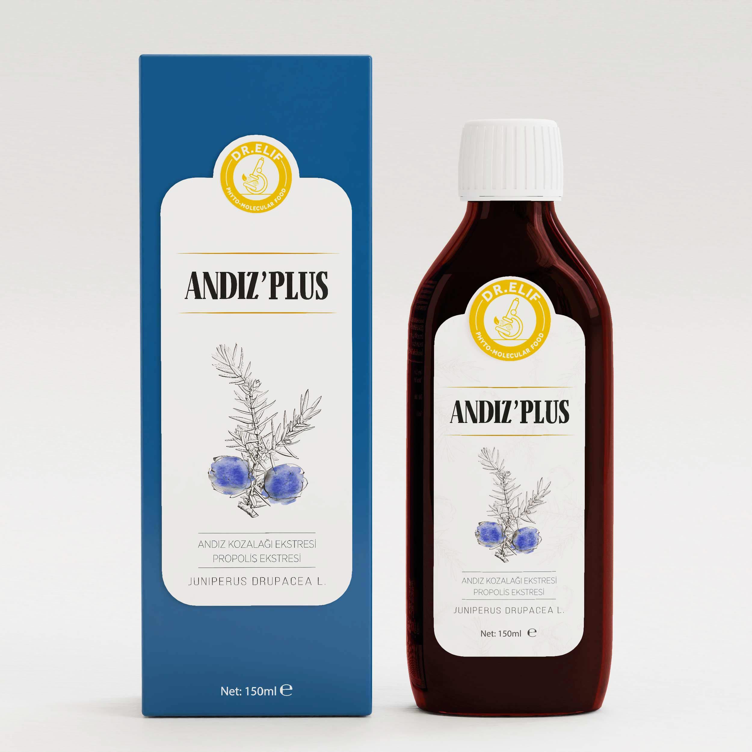 Dr. Elif Andız' Plus – Andız Kozalağı ve Propolis Ekstresi