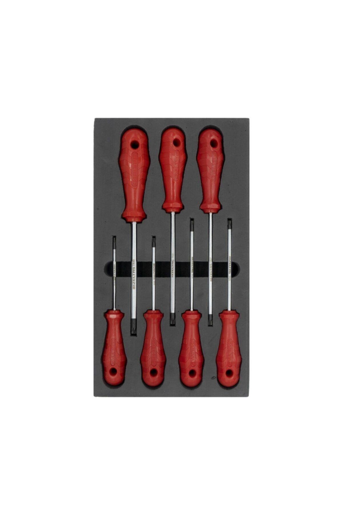 İzeltaş Delikli Torx Uçlu Tornavida Seti 7 Parça 4776008107