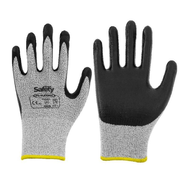 Max Safety FOFLEX-300-8 No 8 CUT3 Astarlı Köpük Nitril Kaplı Kesilmeye Dirençli İş Eldiveni 