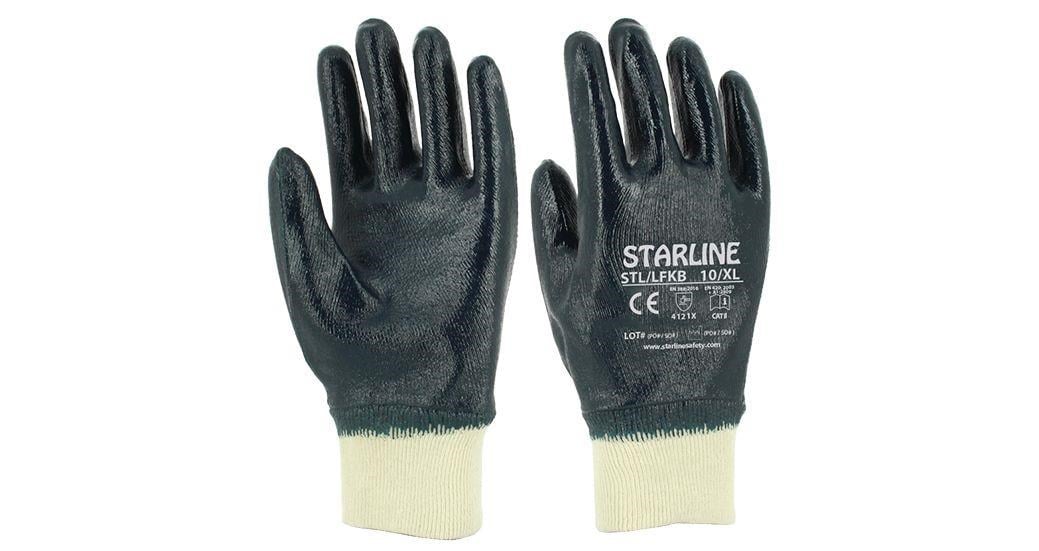 Starline E-380 10 Numara Nitril İş Eldiveni