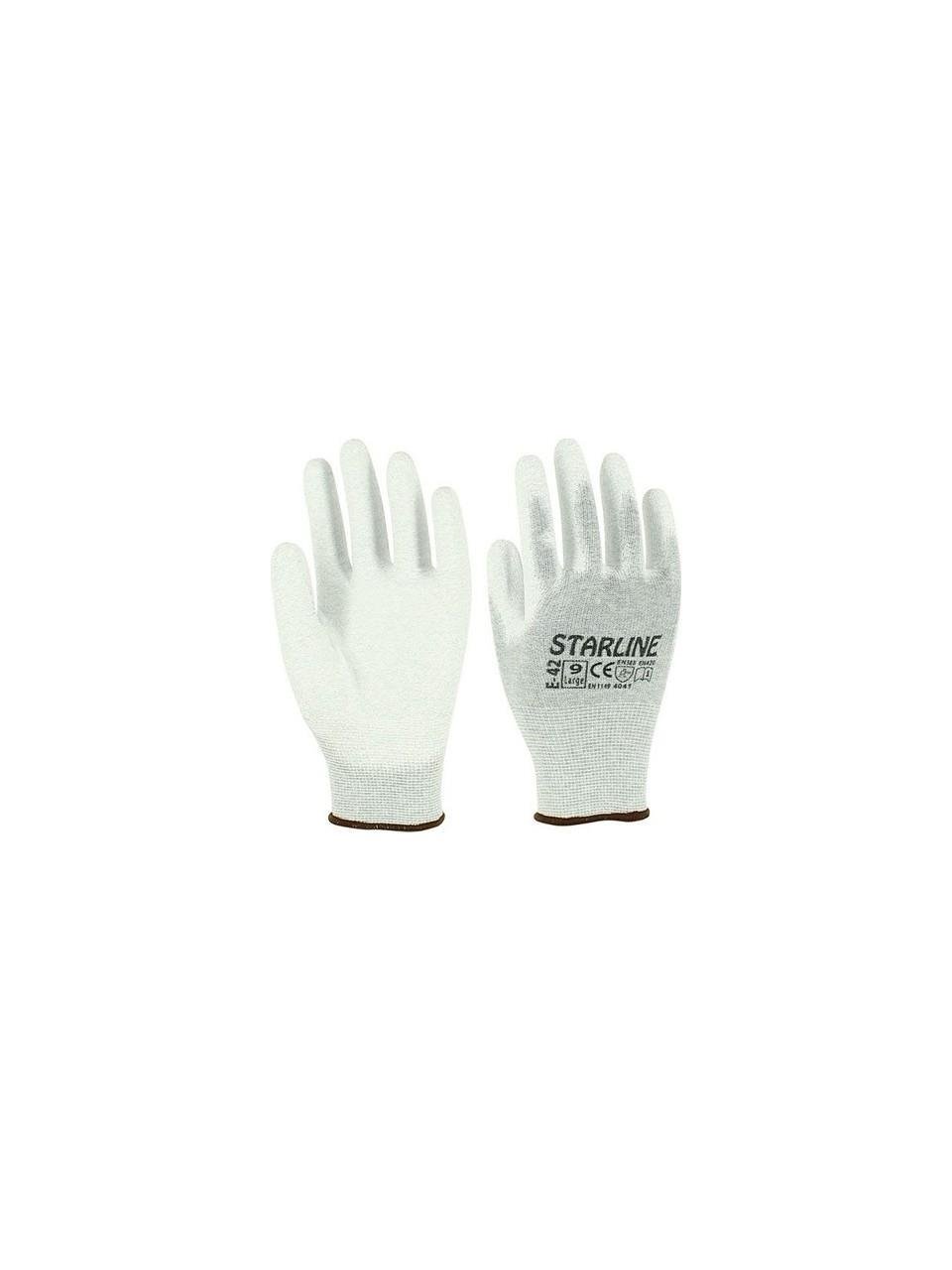 Starline E-42 Antistatik Pu Eldiven NO:9