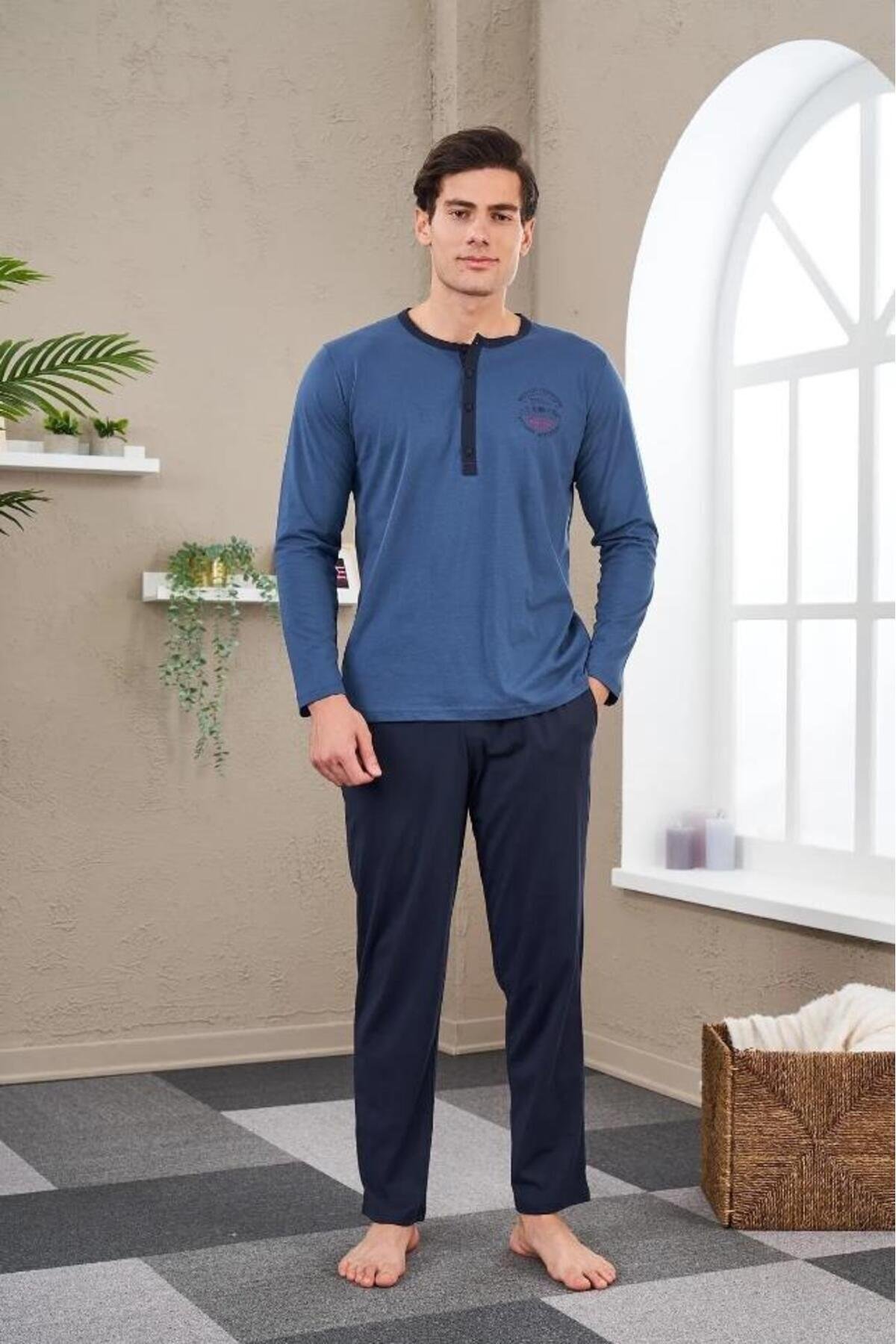 23708 Erkek Patlı Pijama Takım