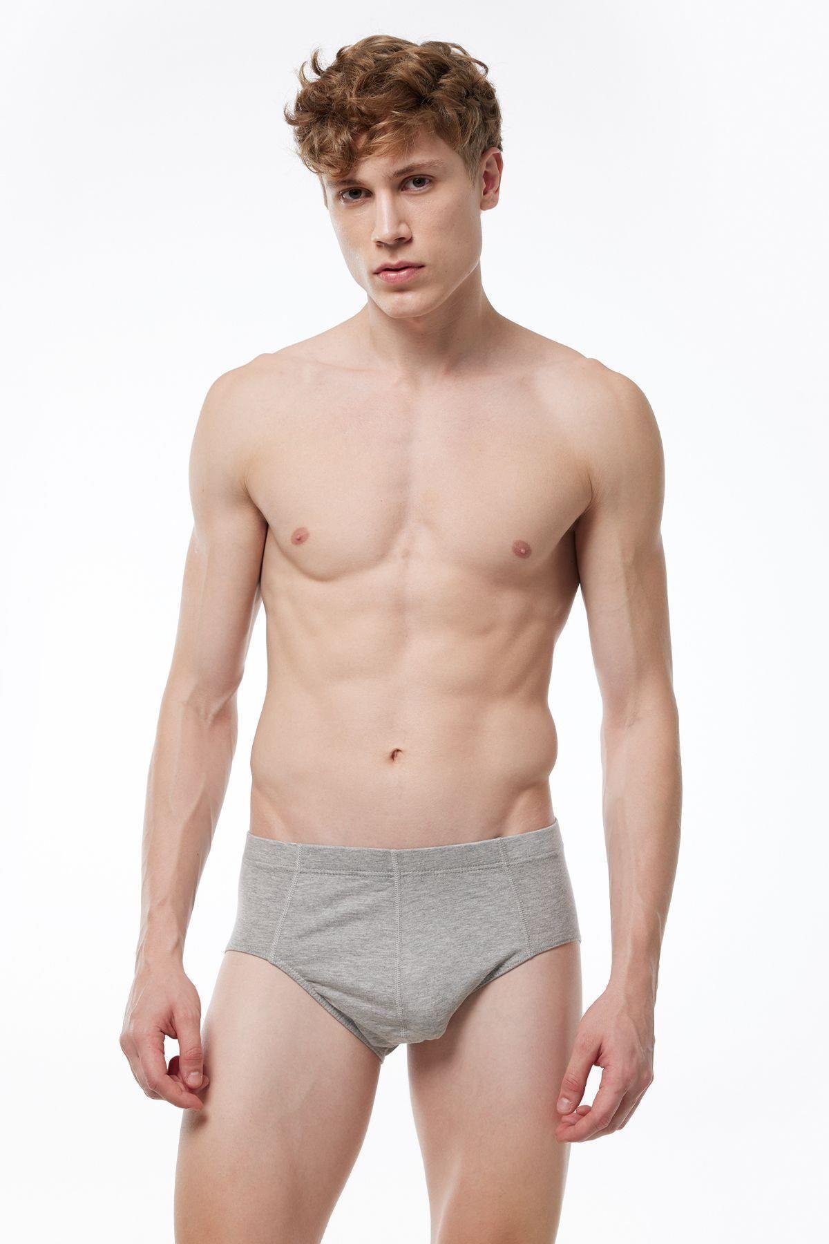 Erkek Siyah 2 Li Modal Slip Külot 053
