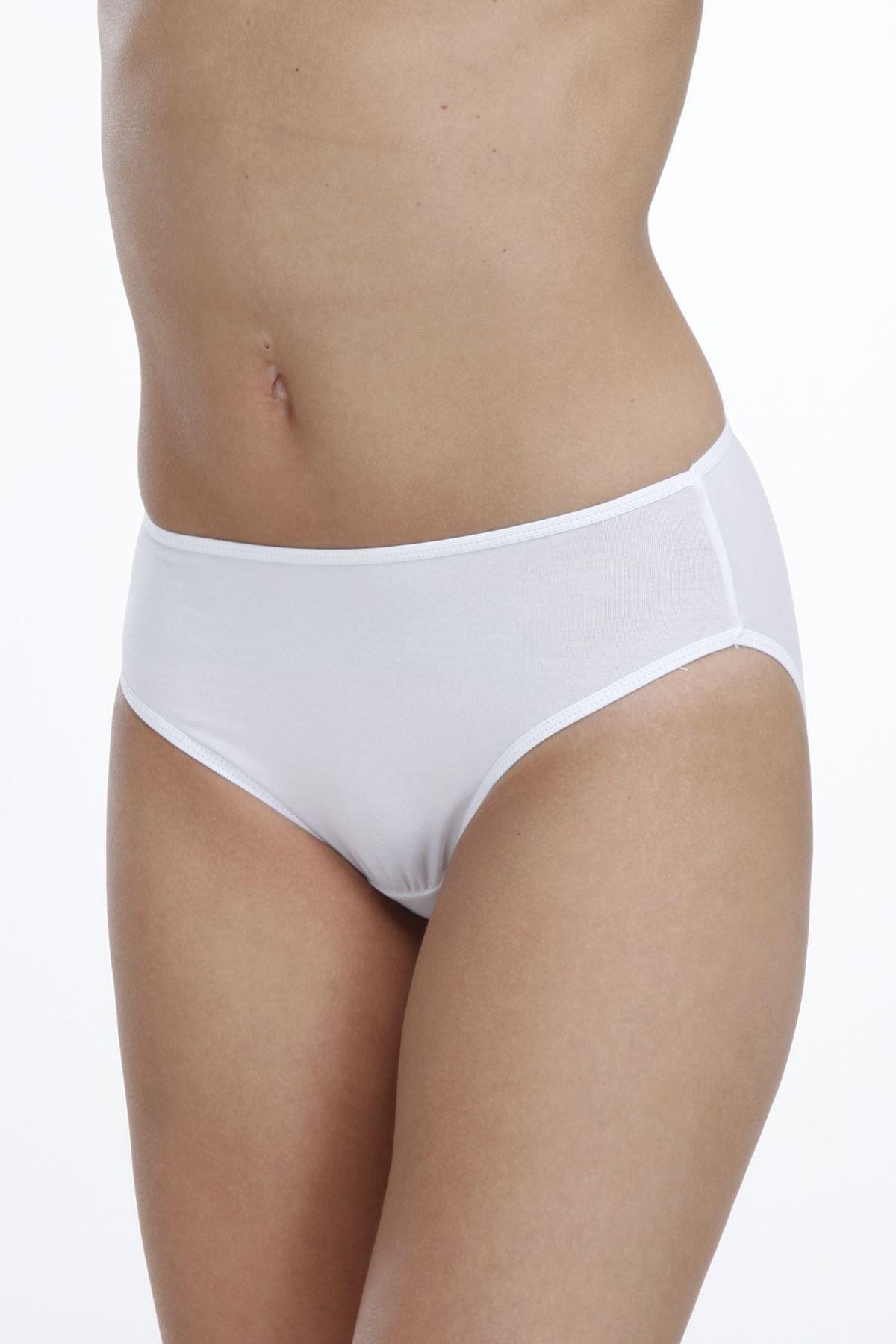 Kadın 2 Li Paket Basic Yüksek Bel Slip Külot