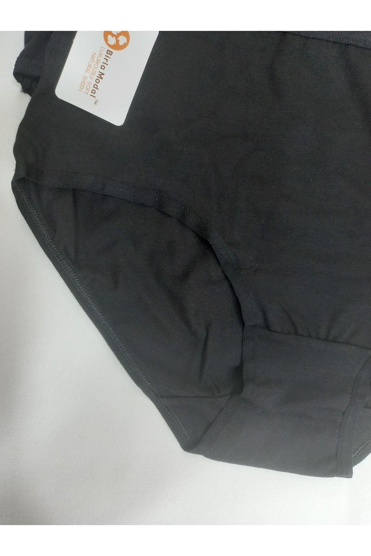 Kadın Modal Yüksek Bel 3lü Külot