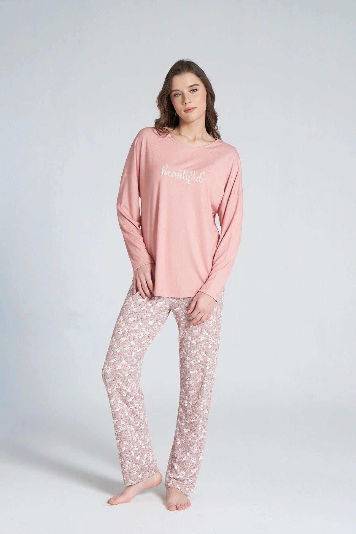 Kadın Pijama Takımı Yeşil