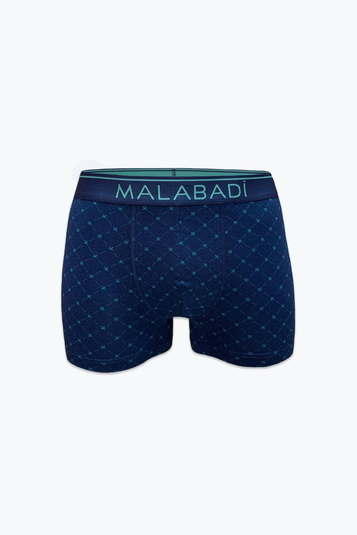 Malabadi Erkek Desenli Modal Boxer