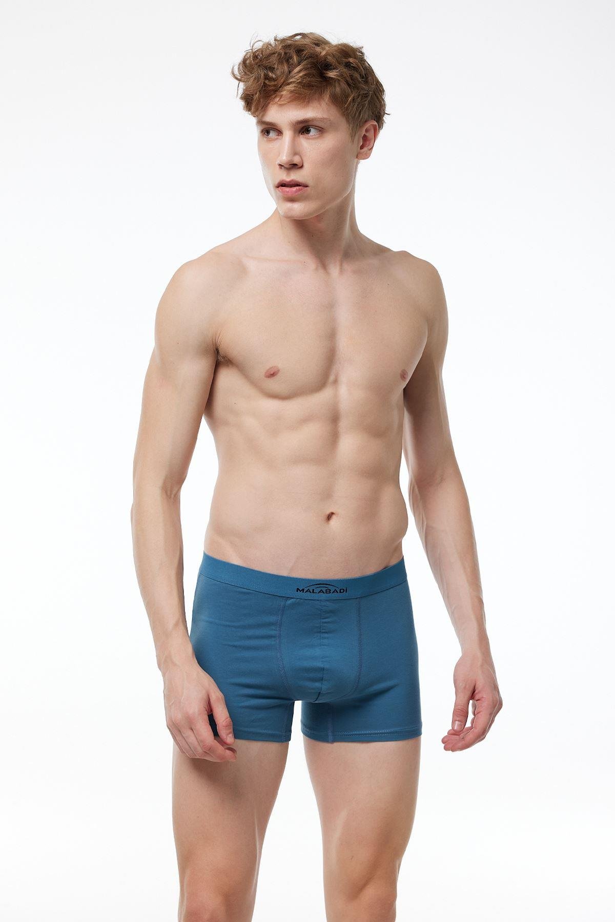 Malabadi Erkek Pamuk Elastan Boxer 075