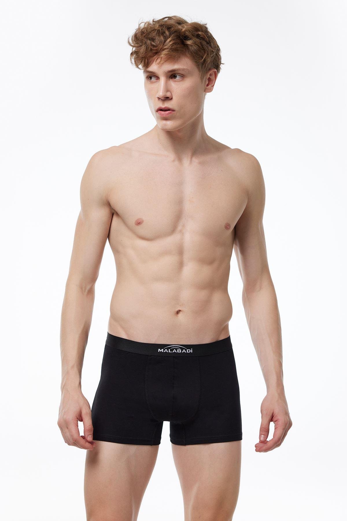 Malabadi Erkek Pamuk Elastan Boxer 075
