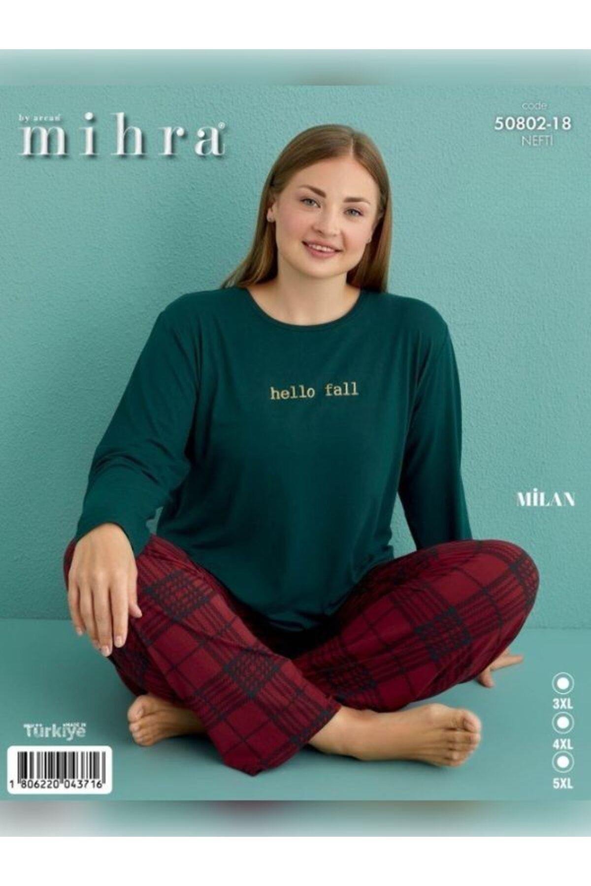 MİLAN BÜYÜK BEDEN PİJAMA TAKIMI