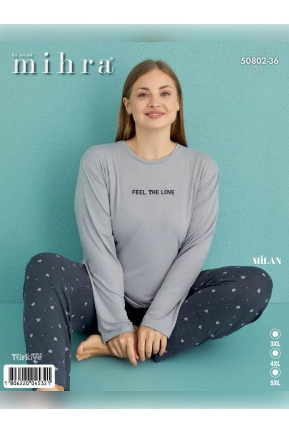 MİLAN BÜYÜK BEDEN PİJAMA TAKIMI