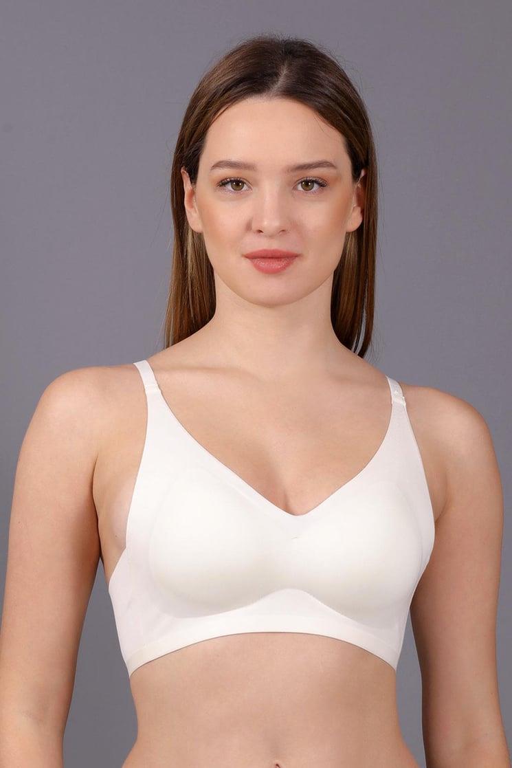 New Bra Desteksiz Lazer Kesim Dikişsiz Sütyen - 6120
