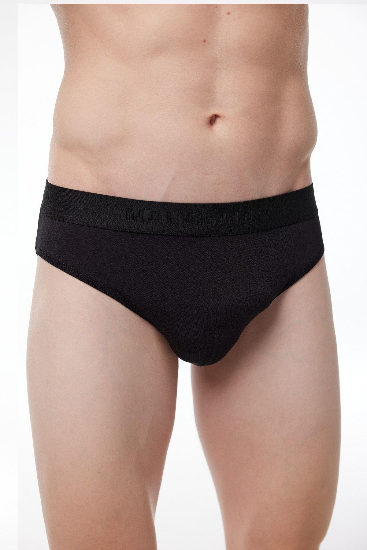 Siyah Erkek 2 Li Modal Slip Külot 080