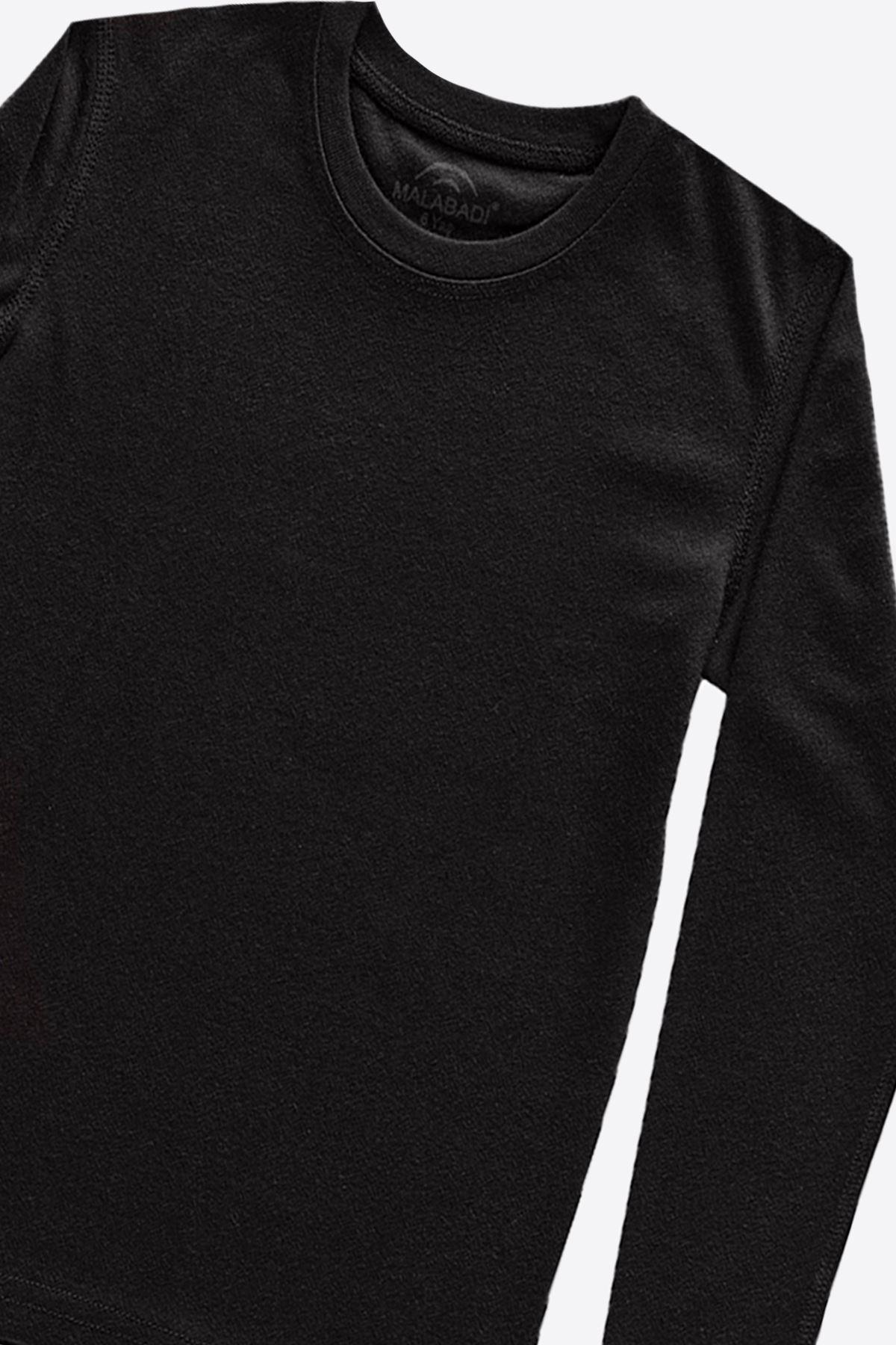 Unisex Çocuk Ekru Uzun Kollu Viloft Termal Üst Içlik 90405