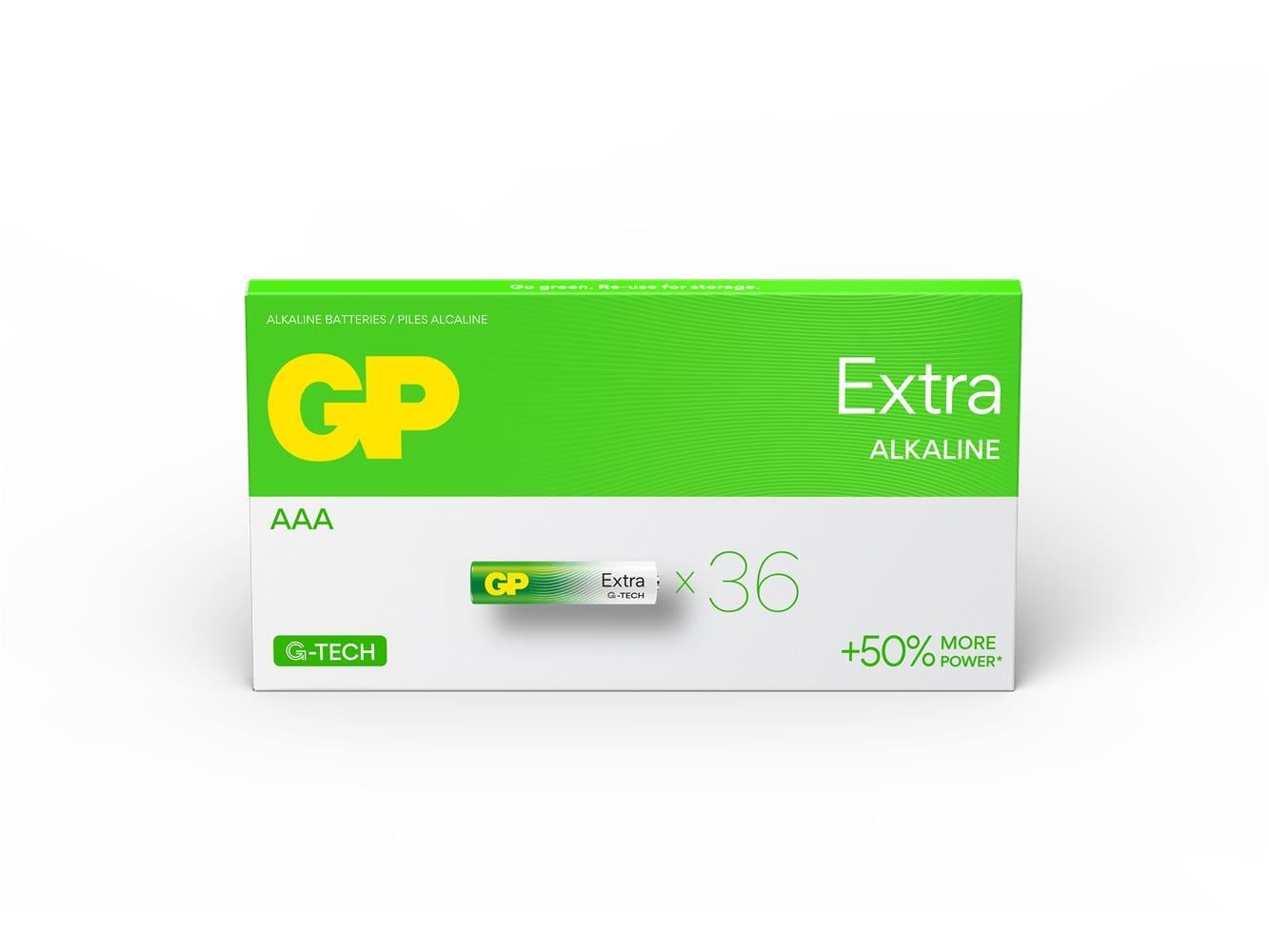 Gp R03 AAA Boy Extra Alkalin İnce Kalem Pil 36 lı Paket GP24AXETA21-2ECECBF36