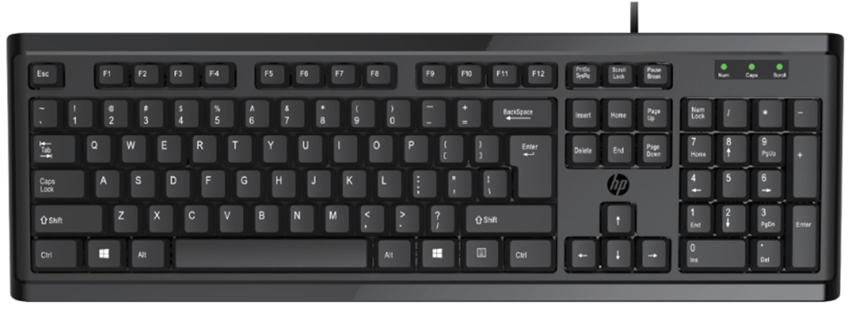 HP 6CB78PA K10 Kablolu Klavye