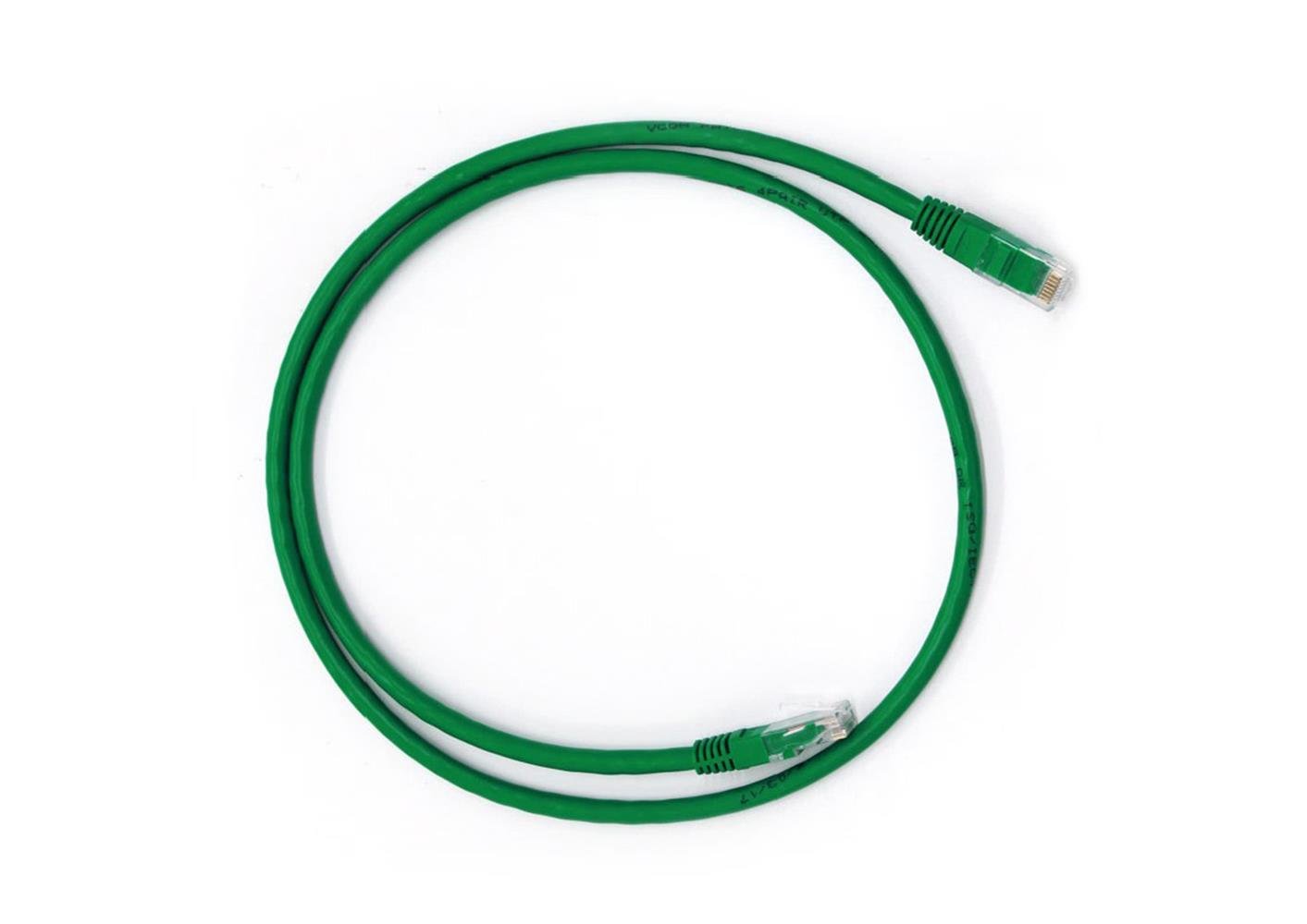 Vcom NP611B-N-10.0 Cat6 10.0MT Yeşil Utp Patch Kablo