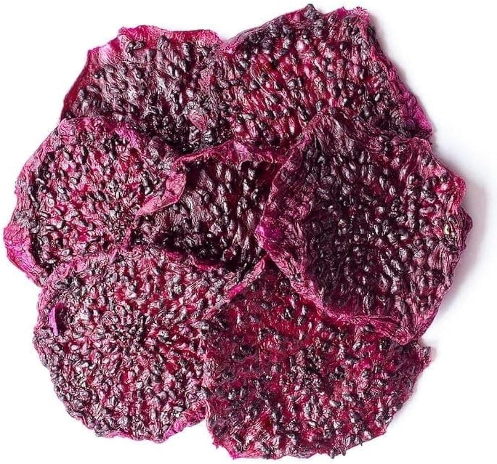 KURUTULMUŞ EJDER MEYVESİ DİLİMLERİ ( 25GR ŞEKER İLAVESİZ, KATKISIZ, VEGAN, GULUTENSİZ)