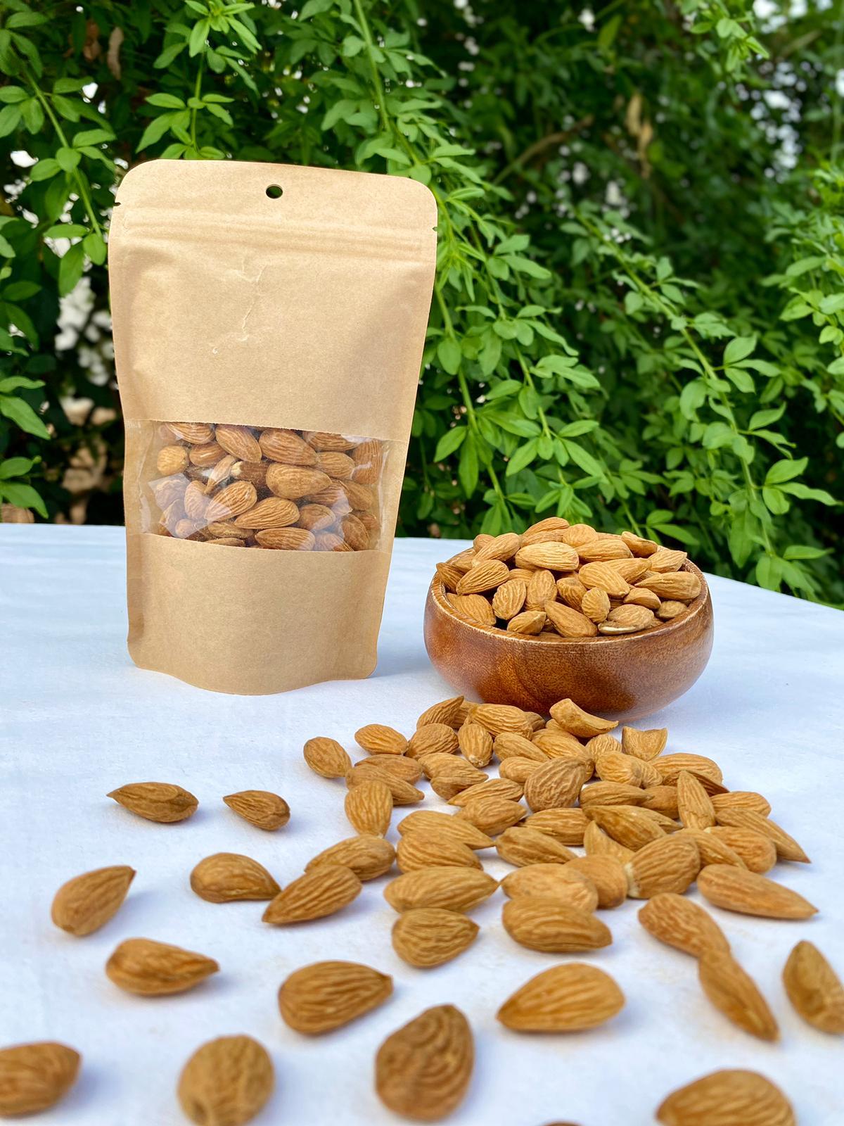 YERLİ ÇİĞ BADEM 150GR