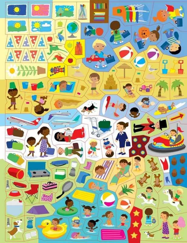 555 Sticker Fun - Holiday