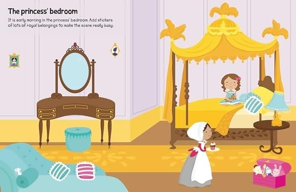 555 Sticker Fun - Princess Palace