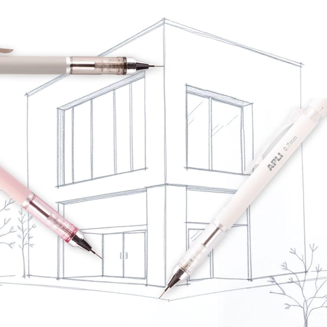 Apli Shake Mekanik Uçlu Pastel Kurşun Kalem 0.7 mm