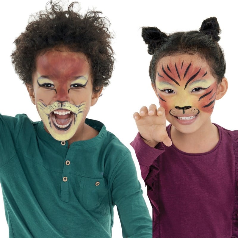 Carioca Mask Up 3 Renk Yüz Boyası - Animals