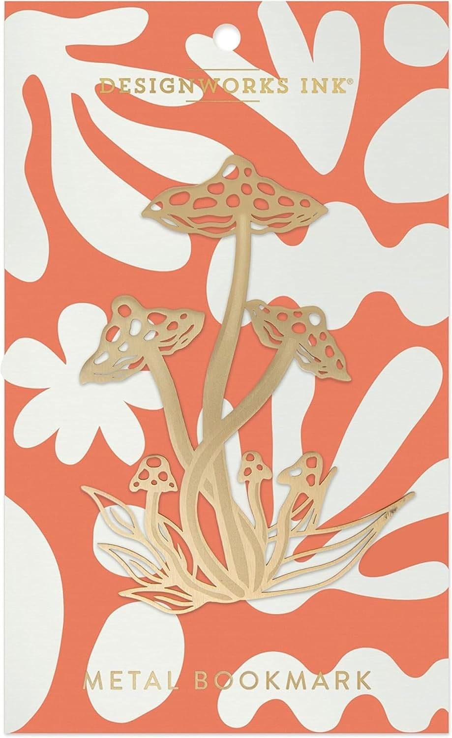 DesignWorks Pirinç Kitap Ayracı Mushroom