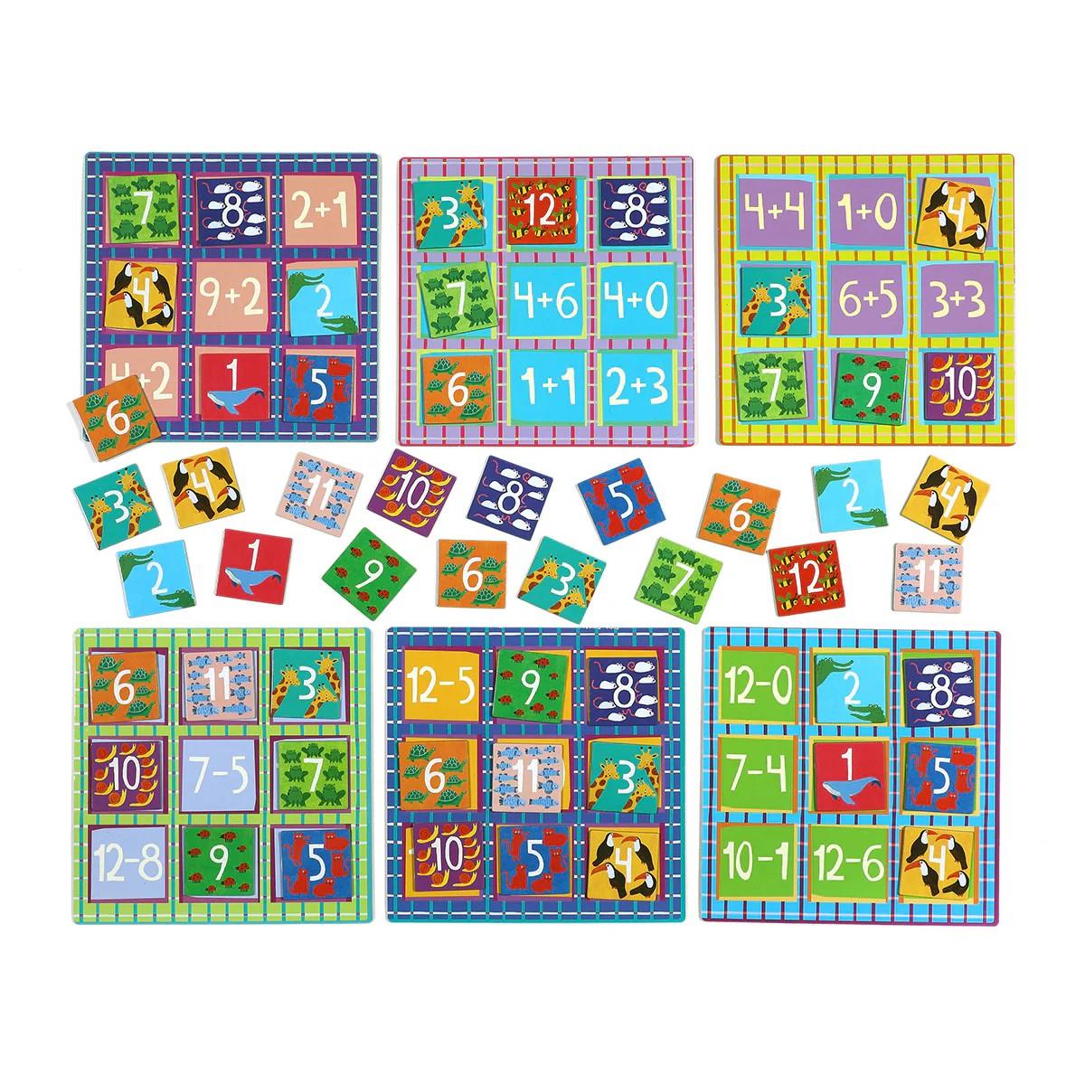 Eeboo Simple Math Bingo