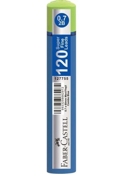 Faber Castell Grip Min Soft 0.7 mm 120'li Tüp Combo Mavi-Yeşil