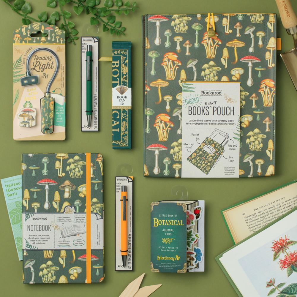 IF Bookaroo A5 Notebook Journal Çizgili Defter -Botanical Mushroom