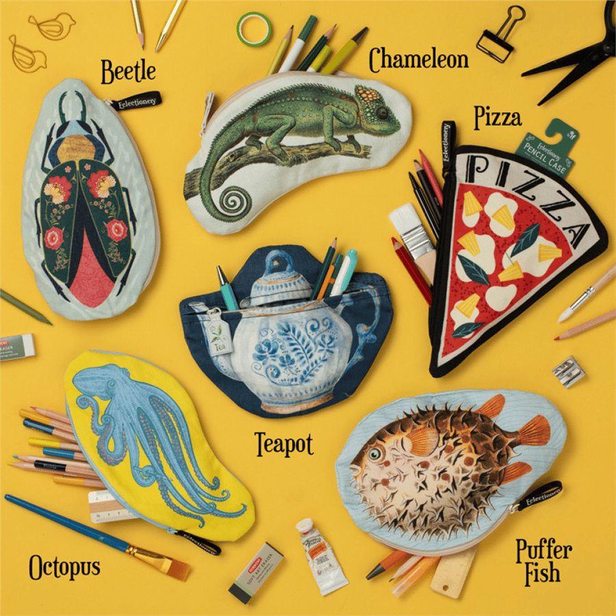 IF Eclectionery Pencil Case Chameleon