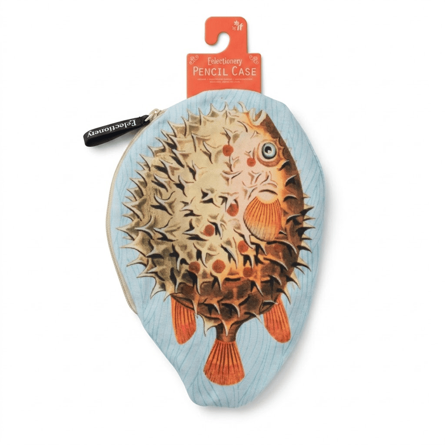 IF Eclectionery Pencil Case Puffer Fish 