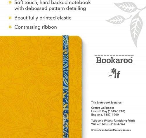 IF V&A Bookaroo A5 Harry Potter Morris Tulip & Willow Çizgili Defter