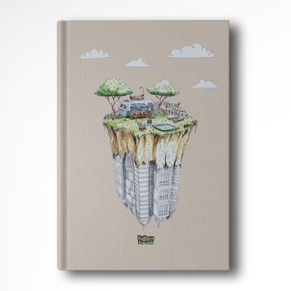 Kalipso Karavan 14X20 Cm Sert Kapak 192 Sayfa Çizgili Defter