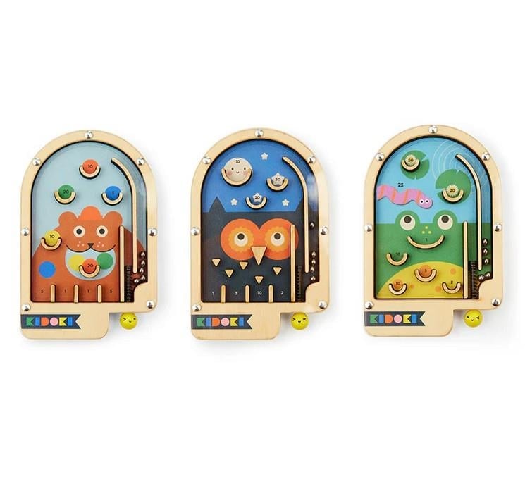 Kidoki Ahşap Pinball Oyunu