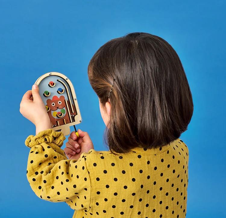 Kidoki Ahşap Pinball Oyunu