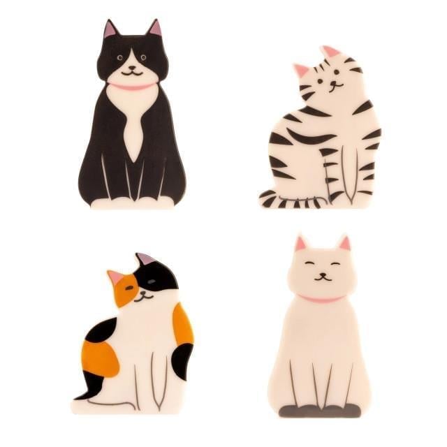 Kikkerland Cats Klips Seti