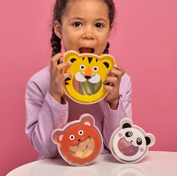 Kikkerland Kidoki Snack Boxes 3'lü Beslenme Kutusu