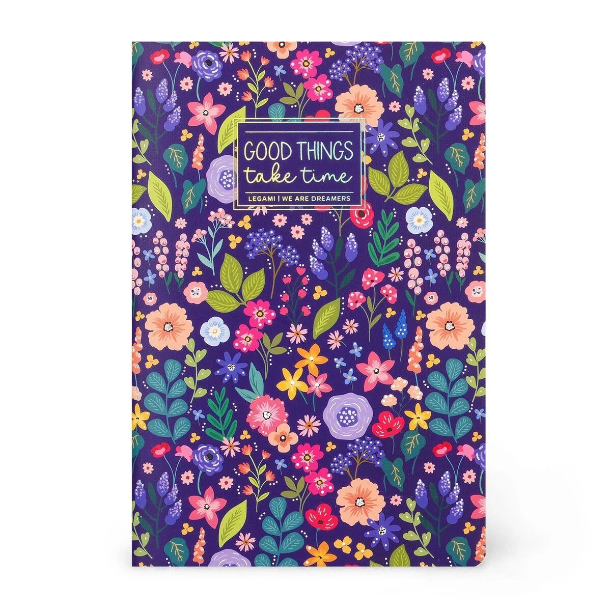 Legami A6 Çizgili Not Defteri Çiçekler