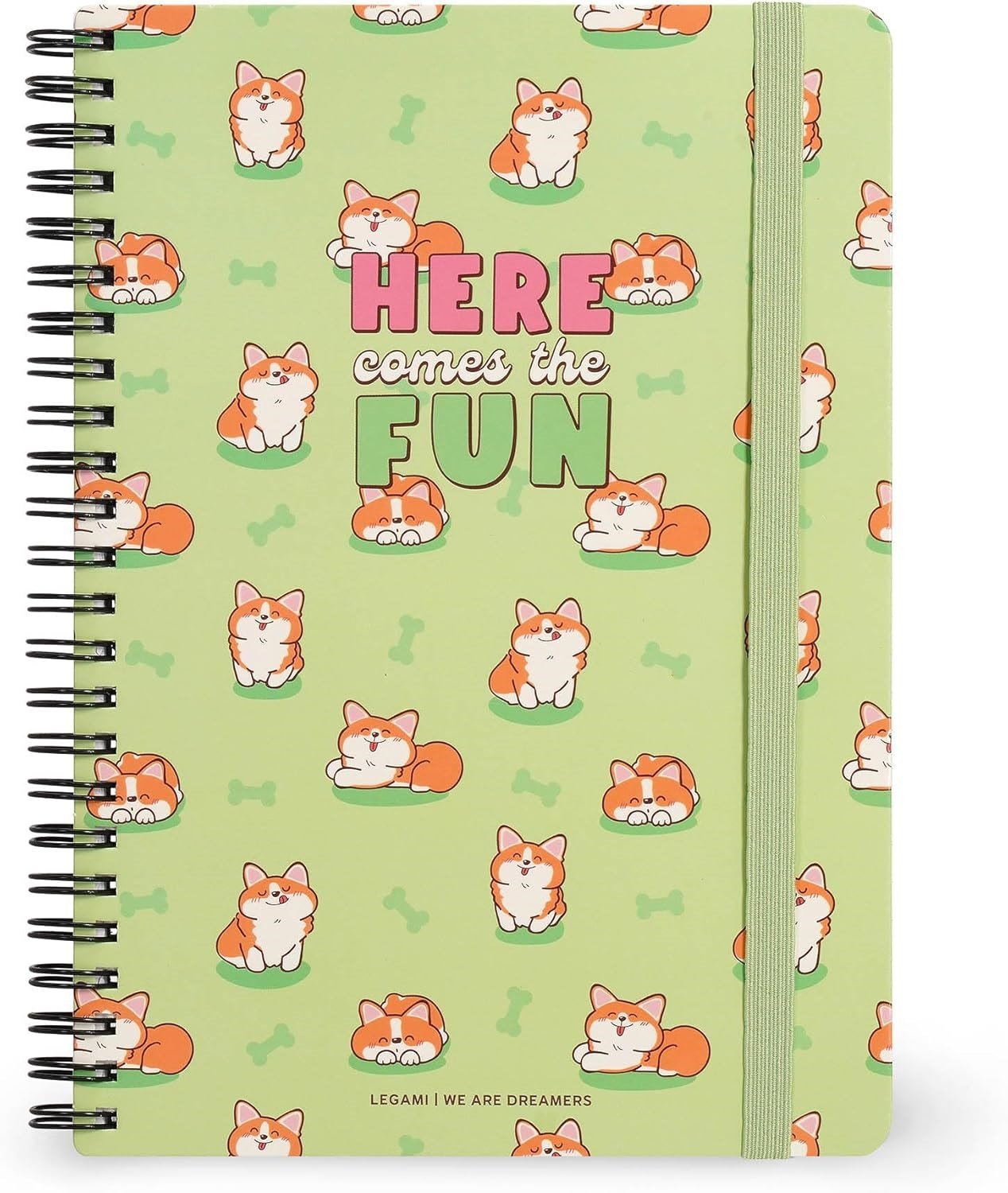 Legami Ajanda Spiral Çizgili Defter 