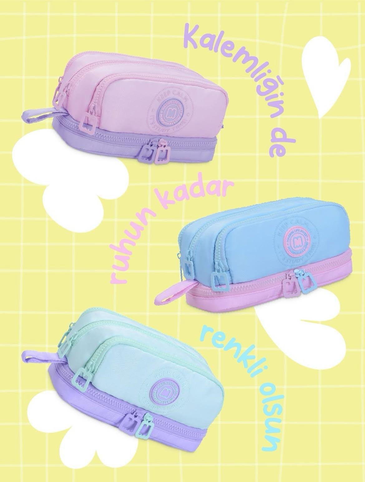 Marshmallow Kalem Kutusu Multicolor 