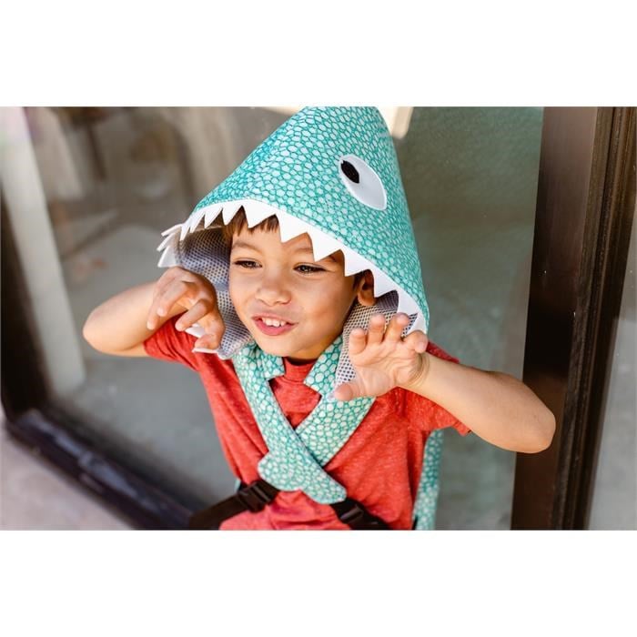 Morikukko Kids Shark Çıkabilir Kapüşonlu Çocuk Sırt Çantası