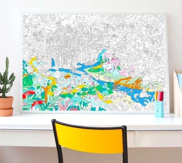 OMY Coloring Poster - Jungle