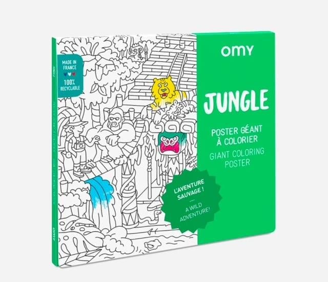 OMY Coloring Poster - Jungle